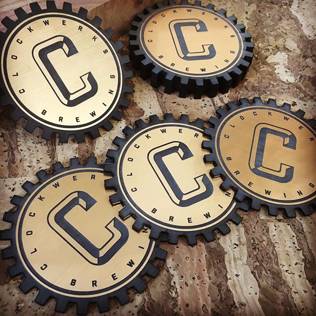 Doing work for Clockwerks Brewing! Love these for their