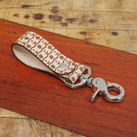 Key Fob With Metal Clip
