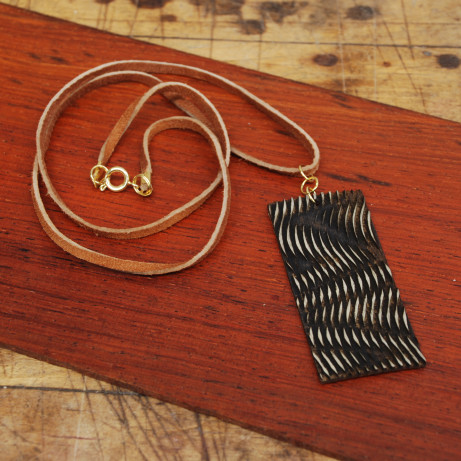 Moire Necklace