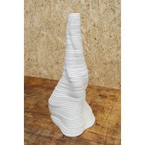 Morphing Slices Porcelain Vase